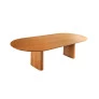 Mesa de Jantar Oval Laminada - Itália  - Requinte Salas