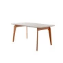 Mesa de Jantar Retangular Madeira Maciça - Jasmim - Singular Móveis