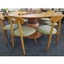 Sala de Jantar Laminada Redonda 6 Cadeiras 1,35m - Piemonte - Requinte Salas