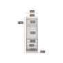 Modulado 2 Portas 3 Gavetas - Linea - Móveis Novo Horizonte