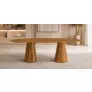 Mesa de Jantar Escultural 2,0x1,0m  Noronha- Imperial Móveis