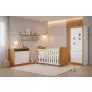 Quarto completo com Berço que vira cama Ninho- MobiBaby