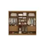 Guarda Roupa Casal 6 Portas 6 Gavetas - Da Vinci Plus Ripado - Móveis D'Doro