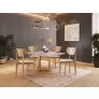 Sala de Jantar Madeira Maciça 4 Cadeiras 0,90x0,90m - Plenna - Harmonia