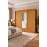 Guarda Roupa 3 Portas 3 Gav e Espelho Sapphire -Grand Line