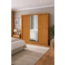 Guarda Roupa com espelho e 3 Portas Sapphire -Grand Line