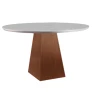mesa de jantar redonda tendency lj moveis