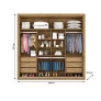 guarda roupa casal sevi euro moveis