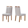 Cadeiras para Mesa de Jantar Madeira Maciça - Giovanna