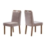 Cadeiras para Mesa de Jantar Madeira Maciça - Sofia