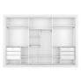 Guarda Roupa Casal com Espelho Costas 3mm - Toronto - Móveis Europa