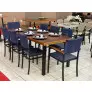 Conjunto para Área Gourmet 8 Cadeiras 2,0x0,90m - Athenas - Paonanda Decor ENVIO IMEDIATO
