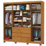 Guarda Roupa 4 Portas 6 Gavetas  Xline -Grand Line