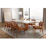Sala de Jantar Base Laminada com 8 cadeiras 2,20x1,10m - Zeus